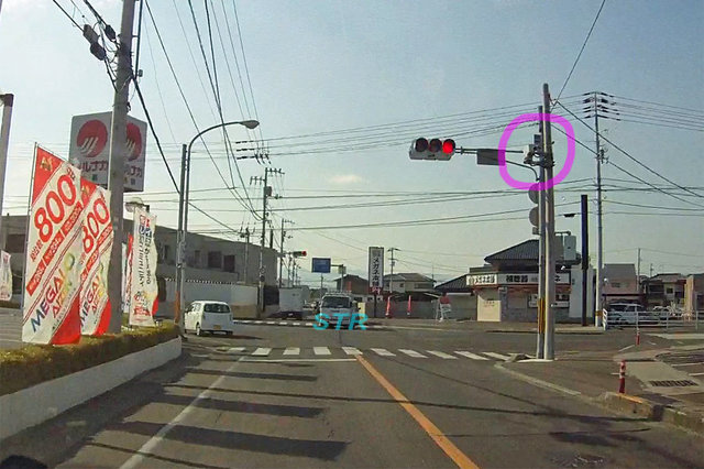 高松市円座町 県道12号線・44号線のNシステム