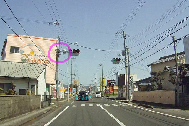 観音寺市植田町 国道11号線のNシステム