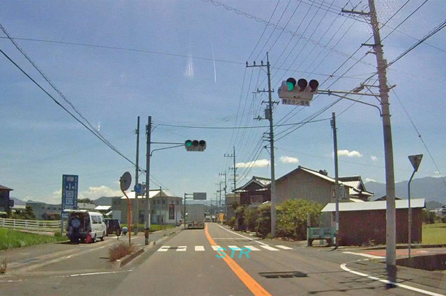 まんのう町吉野 県道190号 まんのう町吉野交差点付近でのネズミ捕り