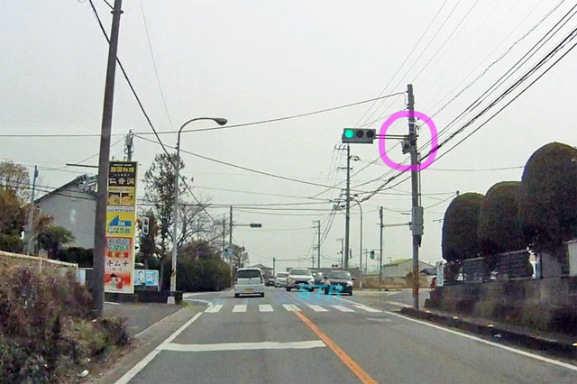 高松市香南町西庄 県道13号線のNシステム