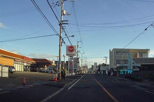 坂出市学園通りで可搬式オービスによる速度取り締まり その2