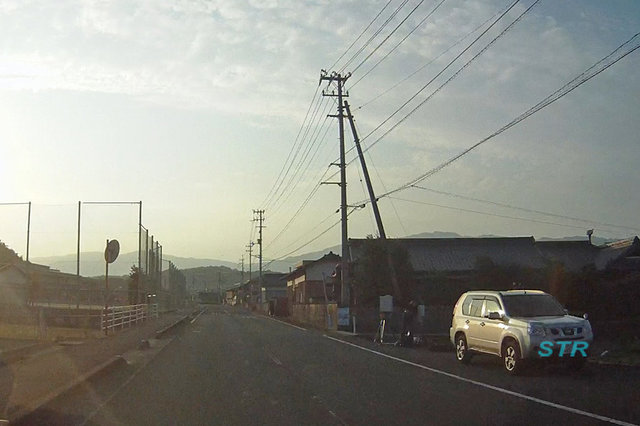 三豊市山本町大野 県道226北向き車線 山本小学校前での可搬式オービスによる取り締まり