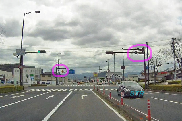 高松市林町 県道43号線のNシステム