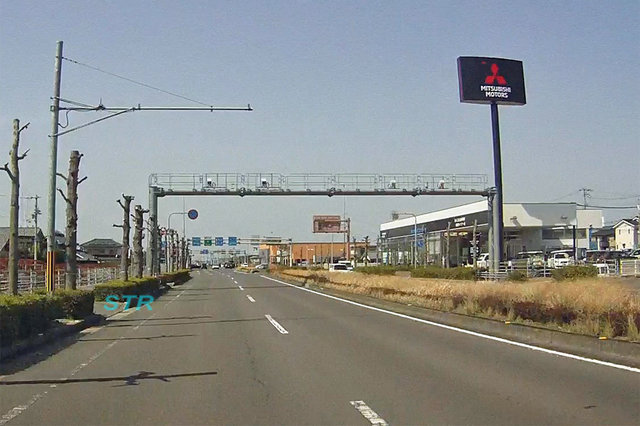善通寺市原田町 国道319号線のNシステム
