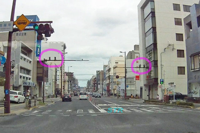 高松市塩屋町 国道11号線のNシステム