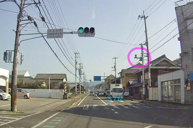 善通寺市大麻町 国道319号線のNシステム