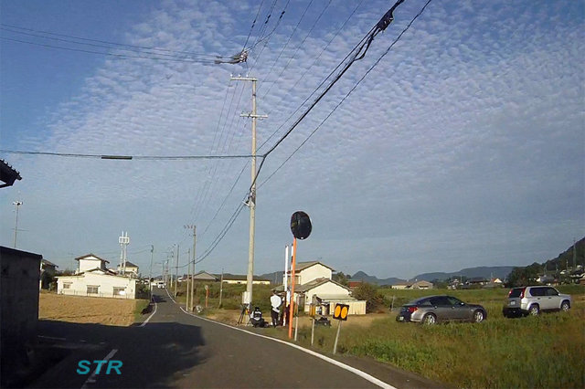 高松市三谷町 三郎池西側付近での可搬式オービスによる取り締まり