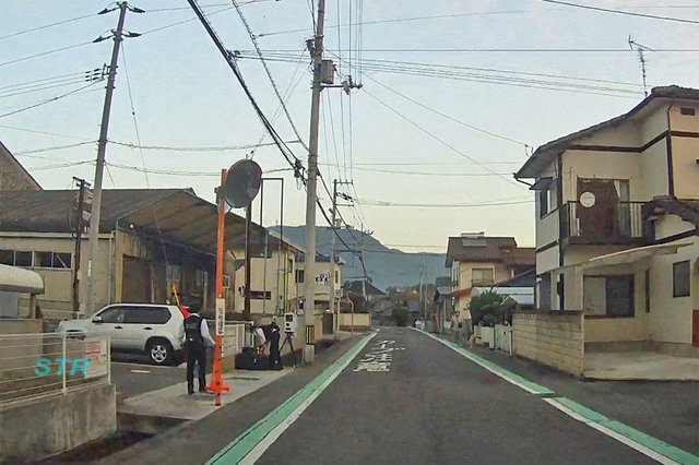 高松市国分寺町新名 国分寺町南部地区での可搬式オービスによる取り締まり