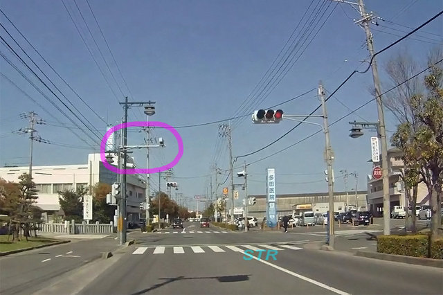三豊市詫間町詫間 県道231号線のNシステム