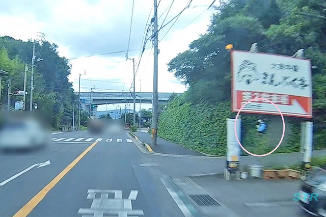宇多津町茶臼山 県道33号下り車線 まんぷく亭前でのシートベルト取り締まり