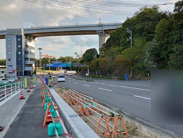 坂出市坂出町 県道186号線のNシステムが撤去