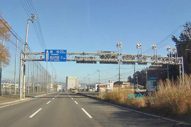 坂出市御供所町 県道186号線のNシステム