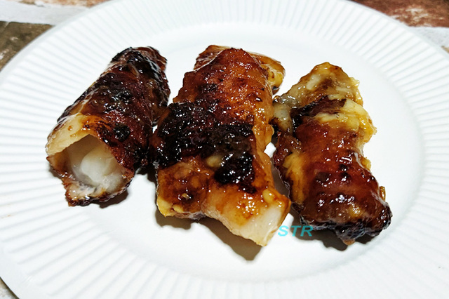 豚バラ肉巻き餅を作る