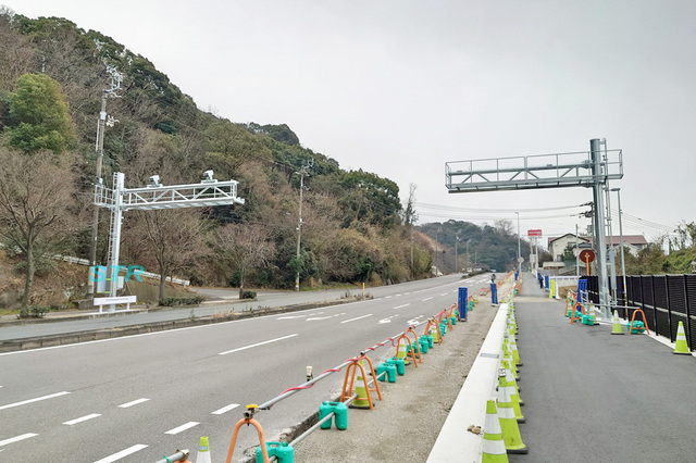 坂出市坂出町 県道186号線のNシステム 再び