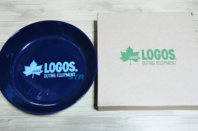 キャンペーンでLOGOSのお皿を貰う
