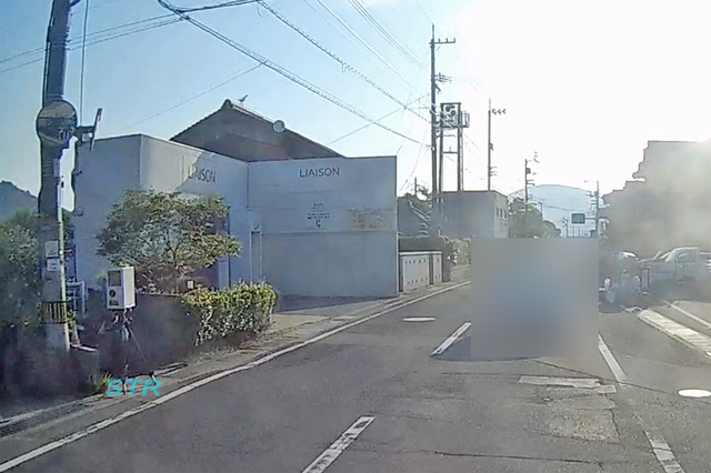 宇多津町東分 お宝市番館付近での可搬式オービスによる速度違反取り締まり