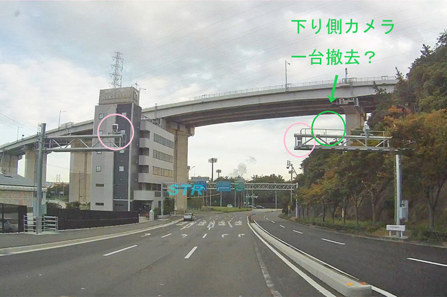 坂出市坂出町 県道186号線のNシステム 再び その2