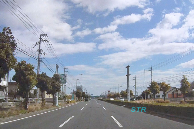 国道11号線 高松市御厩町のオービスが撤去