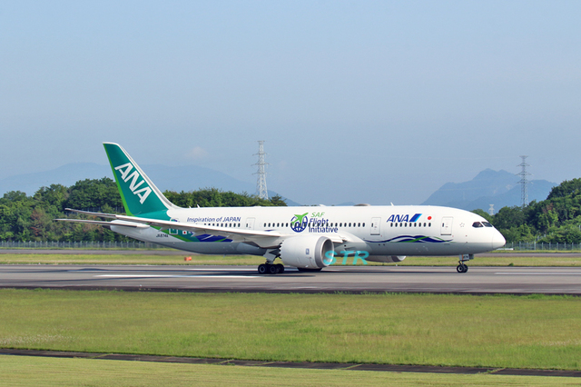 ANA グリーンジェットを見る