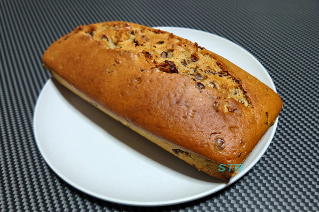 粒あんパウンドケーキを作る