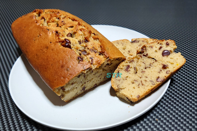 粒あんパウンドケーキを作る