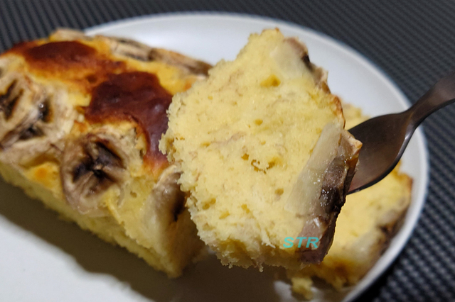バナナパウンドケーキを作る