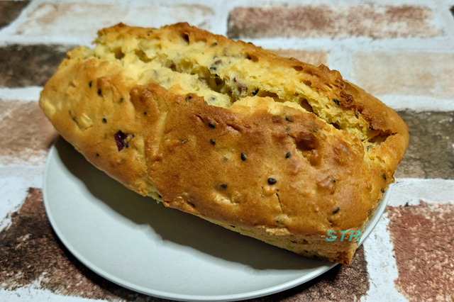 さつまいもパウンドケーキを作る