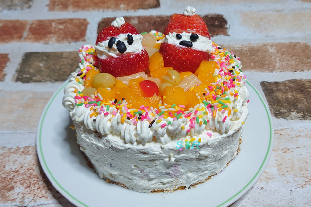 クリスマスケーキを自作する