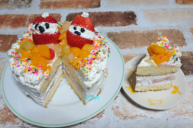クリスマスケーキを自作する