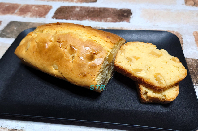 栗甘露煮パウンドケーキを作る