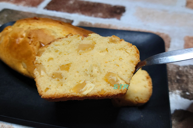 栗甘露煮パウンドケーキを作る