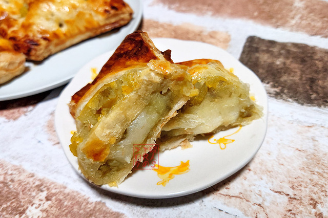 スイートポテト餅パイを作る