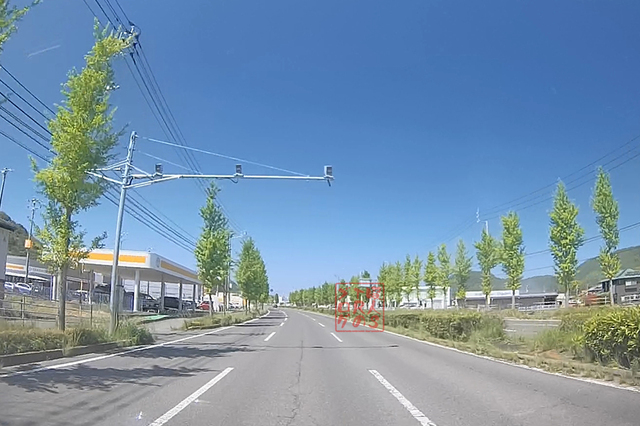 高松市国分寺町新居 国道11号線のNシステム