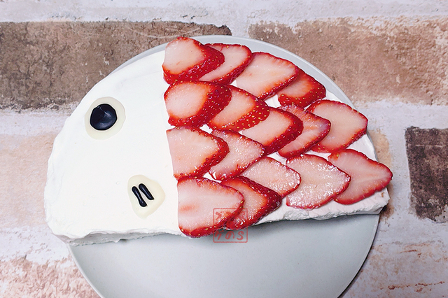 こいのぼりケーキを作る
