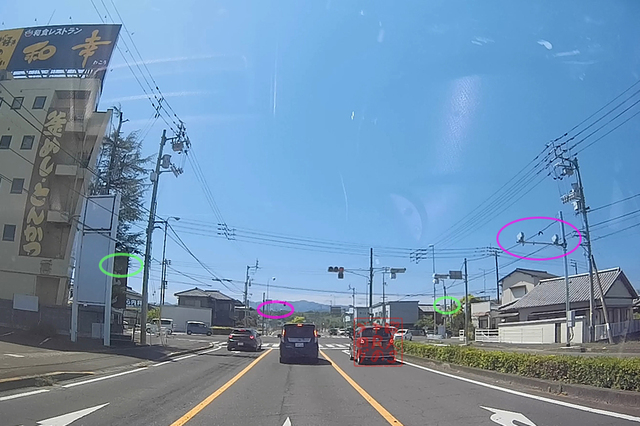 高松市香川町川東下 県道13号線・国道193号線のNシステム