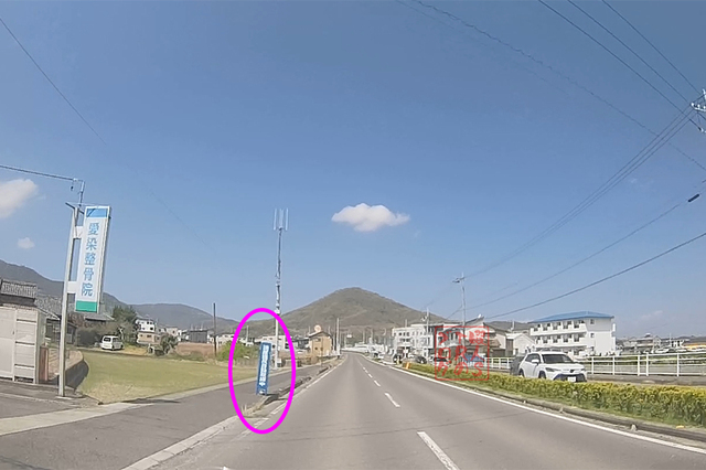 高松市香西北町 県道16号下り車線 旧Hシステム付近での可搬式オービスによる速度違反取り締まり